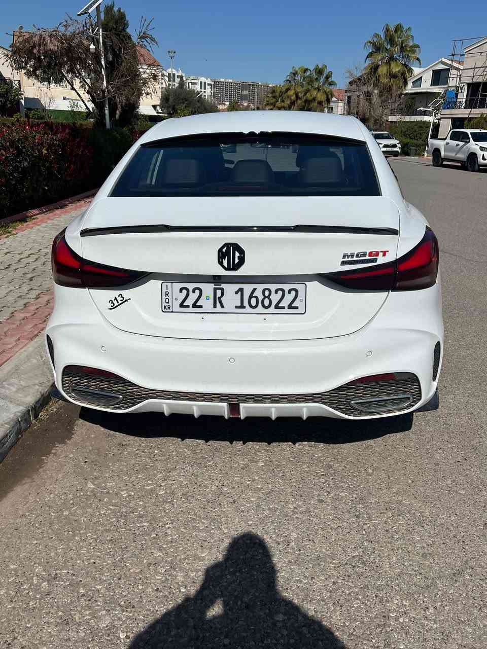 أم جي جيتي موديل 2025 رقم أربيل مكفولة كفالة عامه من ضبغ سياره ماشيه 14000   مكان سيارة اربيل سعرها 119 وبيه مجال قليل 
 للاستفسار تواصل على رقم :***********
