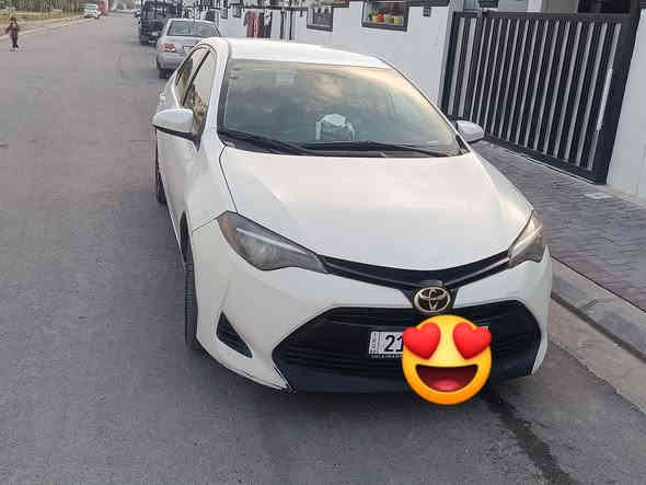 تويوتا كرولا 2018 أمريكي le رقم سليمانيه سنويه جديد رقم دولي محرك 18 بيها 3قطع بدون ضربه سعر 138 بي مجال رقم موبايل ***********

