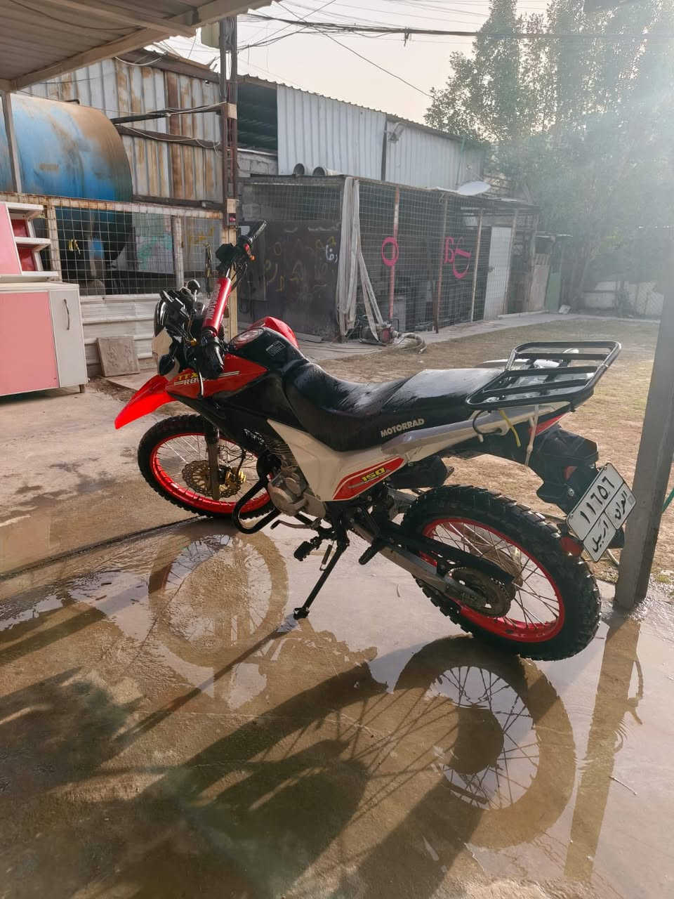 السلام عليكم دراجه قفاز مكفوله كفاله عامه مرقمه مكينه خرسه جيب فيتر وتعال افحص العنوان بغداد الشعب الرقم ***********متواجد واتس
