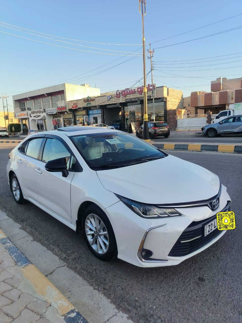 كورولا موديل 2020خليجي
محرك 2000
فول مواصفات عدا البصمه
 الضرر جاملغ الأيمن امامي صبغ
مكفوله كير محرك صدر 
ماشيه 81
*********** تكريت, صلاح الدين
