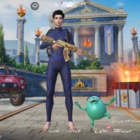 حساب ببجي • لفل ٧٥ • بدله الغراب