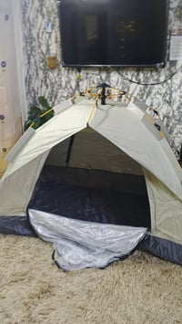 خيمه تكفي 3 نفرات جبيره بيها ابواب 2 + تولايه 2 بيها توماتيك سهولة الف...