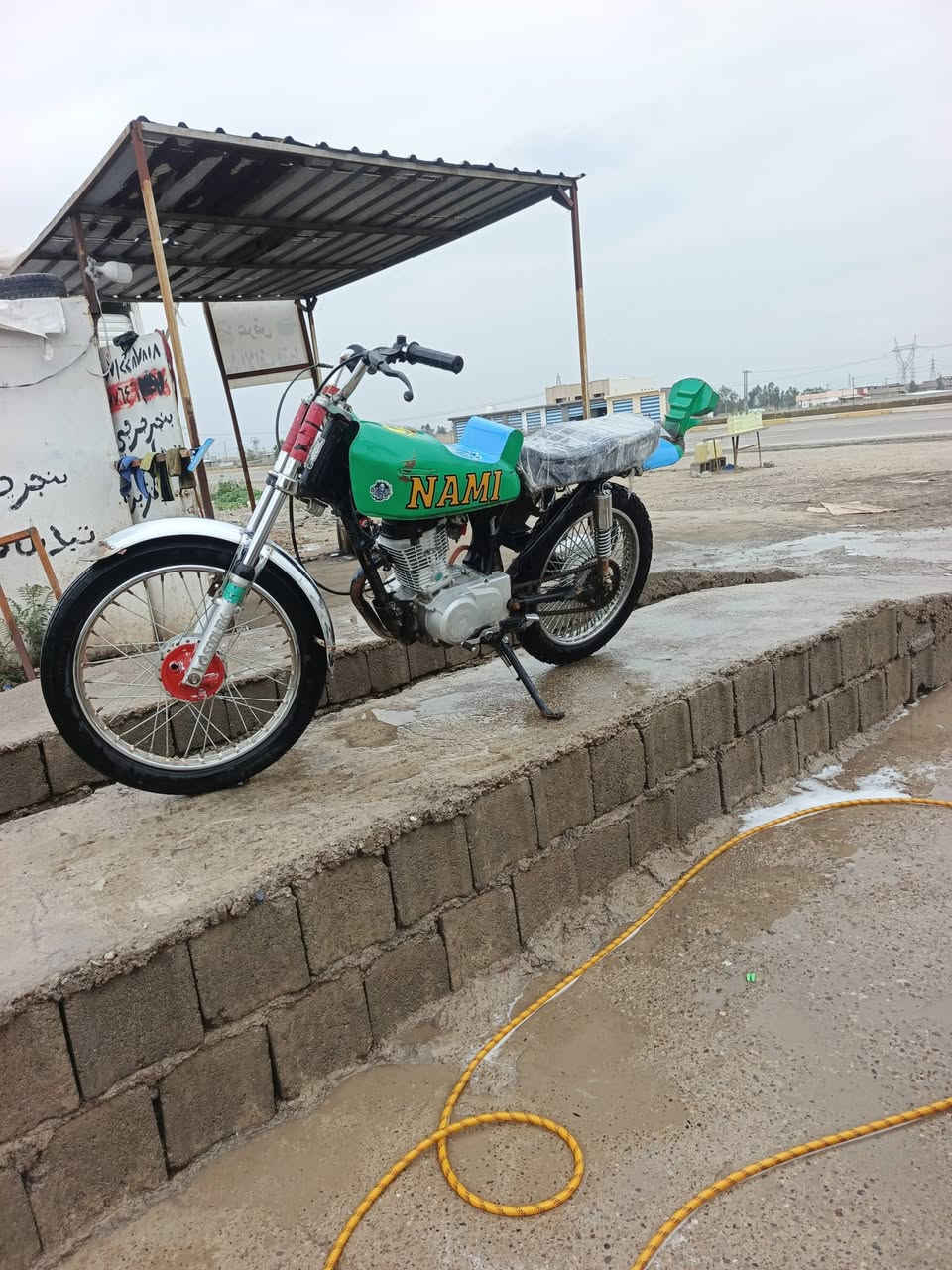 سلام عليكم دراجة تايكر للبيع موديل ٢٠٢٣ سعر ٣٢٥ بيها مجال الشراي المكان ديالى بدوانيه مقابيل الاسود الاستفسار على هذه الرقم ***********
