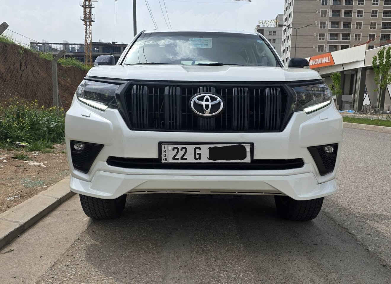 السلام عليكم برادو ٢٠٢٣ ساز مكفولة فول مواصفات TXS مدنايت ماشية ٣٣ الف محرك ٦ سلندر دبل تانكي كراسي كهرباء ٣دكم سلايت شاشة ابل كار بلي ام الدعاء فورويل نظام مانع انزلاق نظام نزول منحدرات نظام دفلوك السعر ٤٧٠ للبيع او مراوس بلاندكروز حصرا 
للاتصال *********** مهندس حيدر بغداد, العراق
