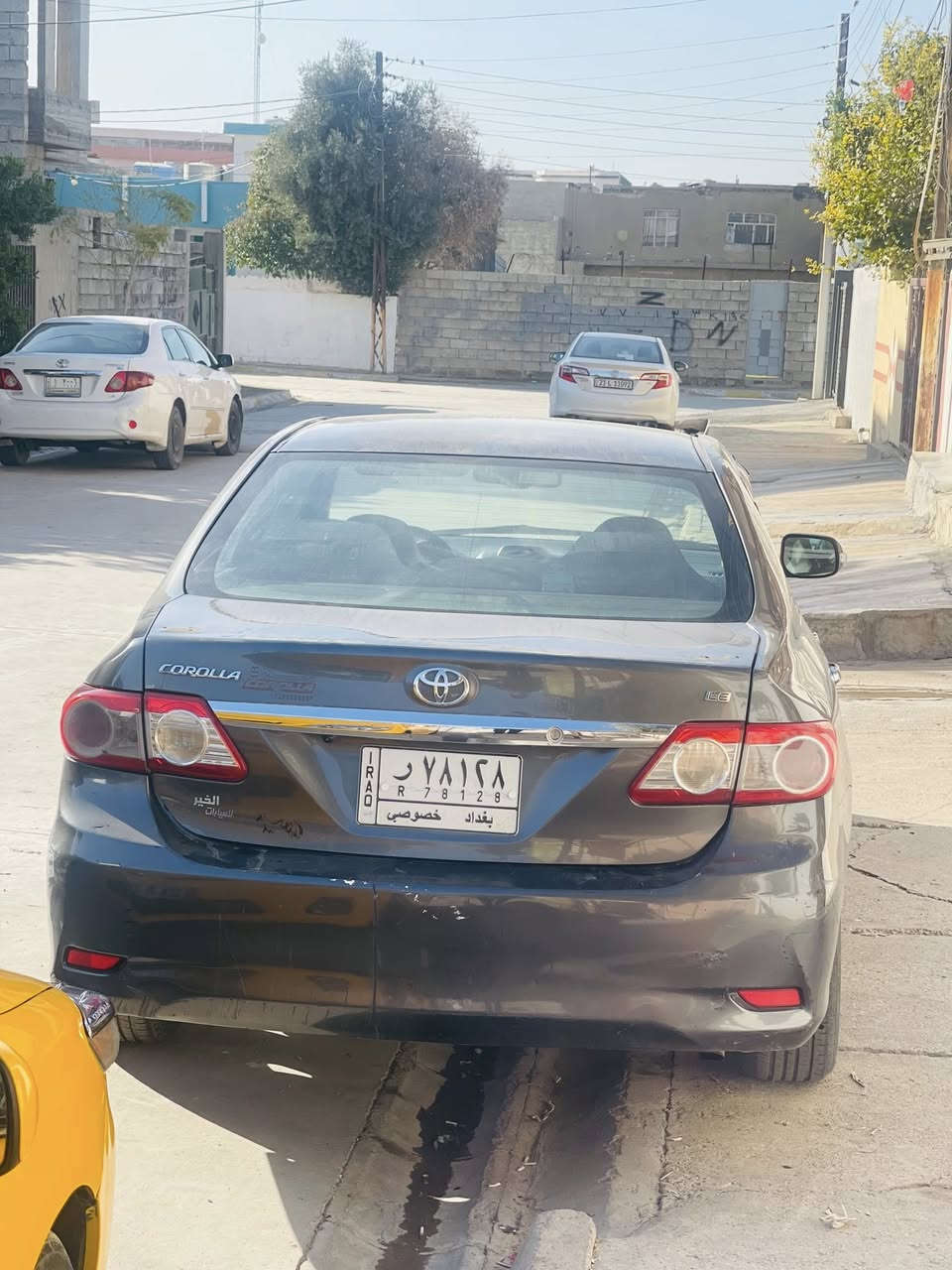 سلام عليكم كورلا ٢٠١١ رقم بغداد سياره خير من الله محرك وكير شرط السياره غاز وبانزين تبريد ثلج بيها بابين مبدلات بلادي ولهلال معمر بجم كبس صندوك كبس فقط بابين بدون دواخل ايرباكات كلها سليمه ماشيه ١٩٠ مكان السياره كركوك سعر ١١٥ رقم ***********
