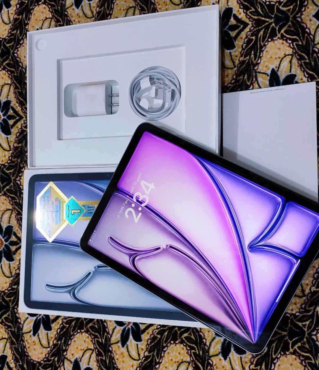 ايباد اير 6 معالج(m2)حجم 11
ذاكره 128
بطاريه 88 
السعر 600 وبي مجال


**إذا كنت صاحب هذا الإعلان وتريد حذفه لأي سبب، رجاءا أرسل رسالة إلى الدعم الفني**