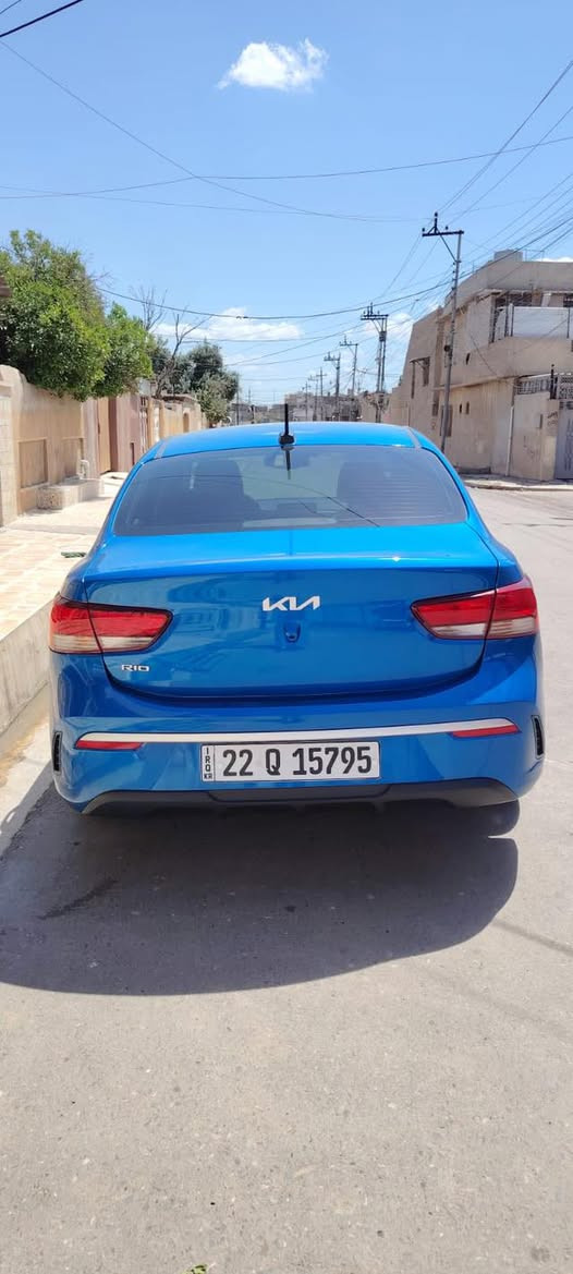 .للبيع كيا ريو 2023 
.محرك حجم 16 دوش وارد امريكي 
.ضرر بابين جهة السايق شرط ما مفتوح بيها برغي ولا مبدل بيها شي 

.السيارة مكفول كير ومحرك وكل شي بيها شرط بلادي وماشيه  44.5 mi
السيارة بأسمي
.شاشة كبيره + تحكمت ستيرن + مثبت سرعة + كامره بلادي + داخل أسود + .دشبول لونين +لايت زيلون اصلي+بصمه
السيارة حلوه واقتصادية
بالواقع أحلى من الصور 
.السعر 136$
***********
***********
العنوان:موصل_الجانب الأيسر حي القدس
