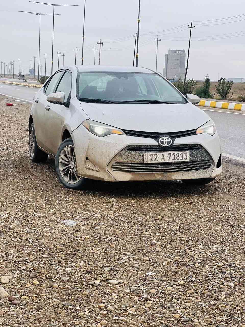 سلام عليكم
يوجد كورلاه 2018 رقم اربيل بسمي السياره تحويل ثاني يوم 
بيه قطعتين بس جمراقات الخلفيه بيه بس 
سعرها 130بيه مجال مكان السياره صلاح الدين 
هذه رقم ابو السياره ‭٠٧٧٢ ٩٣١ ٩٣٣٦‬
