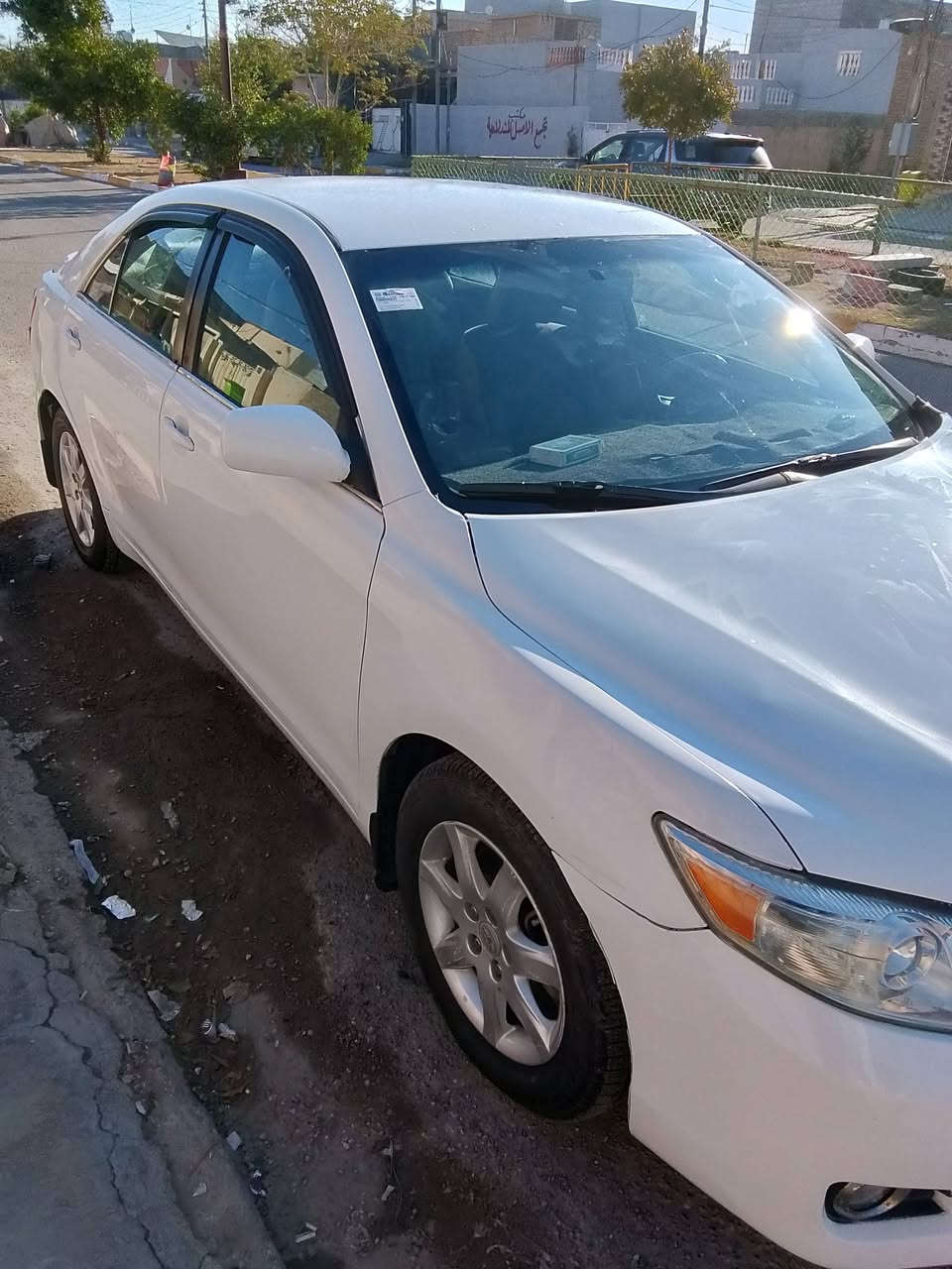 بسم الله وعلى بركة الله السلام عليكم....كامري 2009 مصبوغه حزام كير محرك ضمان وين متحب تطلع تراي 
طخم اطارات جديد
صدر امامي خلفي جيد
تبريد شغال 
شاشه اي باد مع الكامره 
العنوان ديالى...بلدروز 
رقم الهاتف ***********
السعر 93
