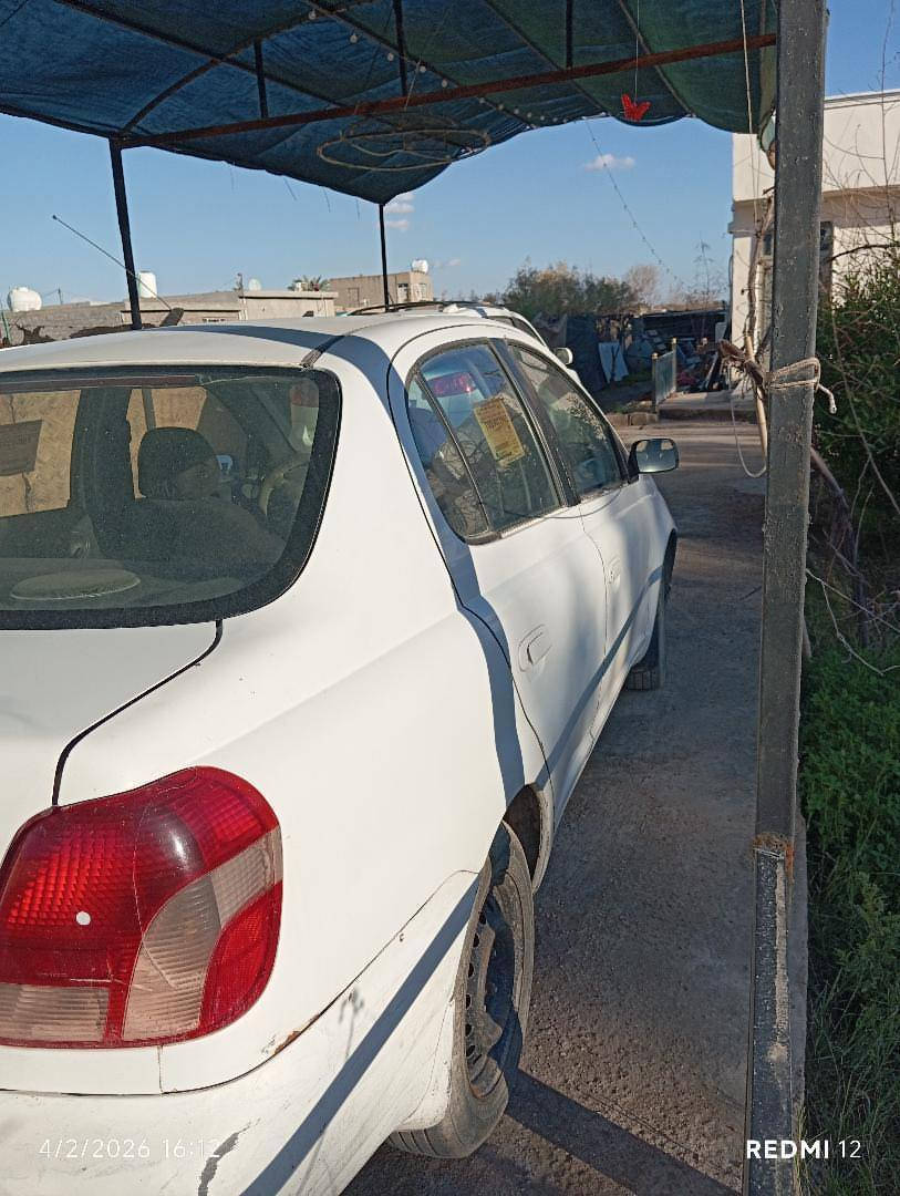 السلام عليكم
للبيع كورلا ايكو 2002
رقم انكليزي تحويل ثاني يوم 
كير عادي
حداديه جديده 
جام امامي كهربائي
كير مكينه خير من الله
تبريد شغال  
مسجل شاشه اندرويد
سنتر لك قفل بيبان وصندوك
بيهه ملاحضات بسيطة
السعر 47
مكاني المدائن الرقم ***********
