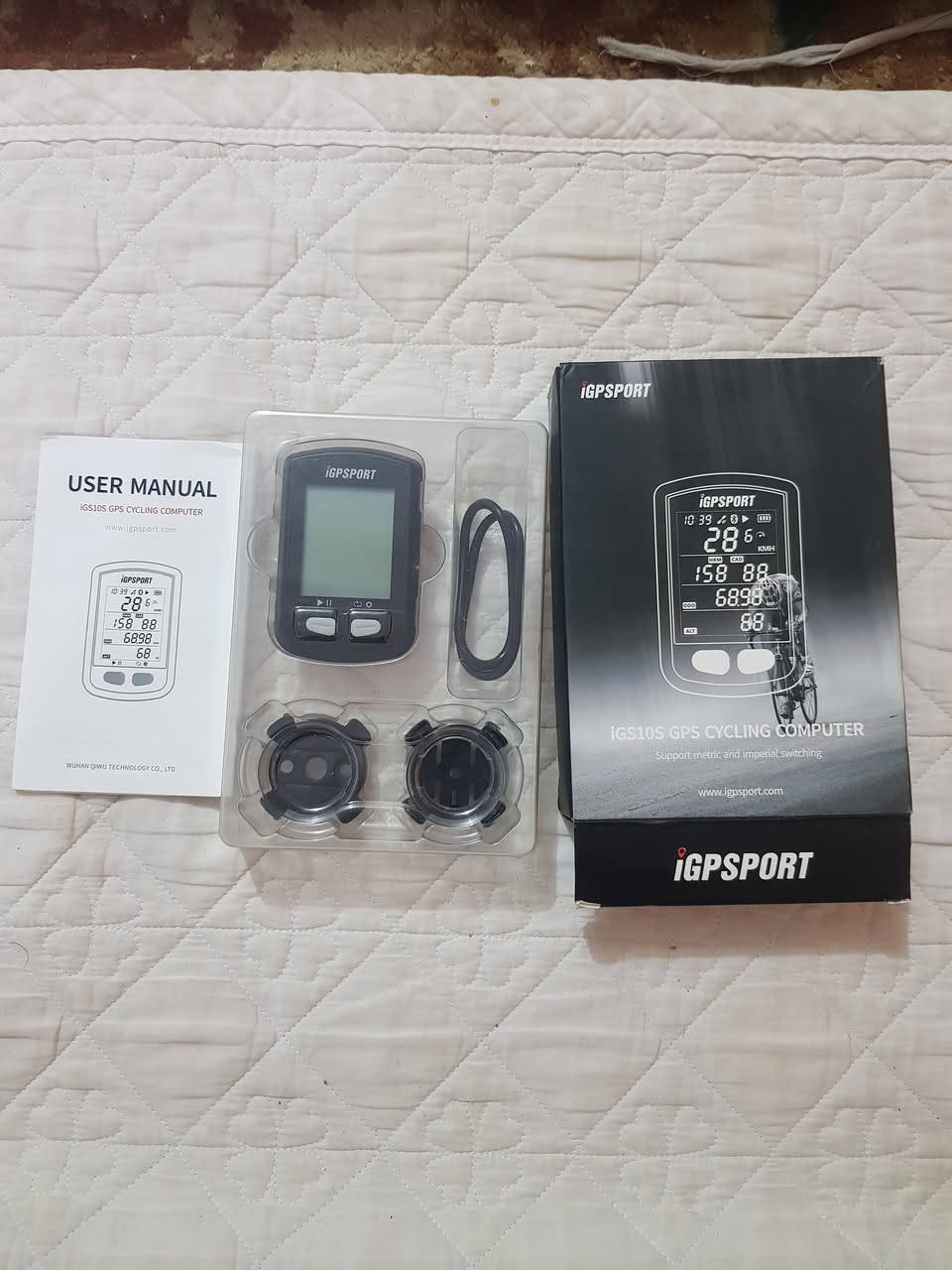 جهاز GPS خاص بالباسكل (الدراجات) من شركة iGPSPORT موديل iGS10S.
🔹 المواصفات:
قياس السرعة، المسافة، والوقت
تتبع المسار عبر GPS بدون حساسات إضافية
شاشة واضحة وسهلة القراءة
مقاوم للماء (مناسب للاستخدام الخارجي)
بطارية تدوم لساعات طويلة

باله جديد غير مستعمل بعده علية اللزكه 
🔹 
💰 السعر: 30 الف 
📍 متوفر توصيل


**إذا كنت صاحب هذا الإعلان وتريد حذفه لأي سبب، رجاءا أرسل رسالة إلى الدعم الفني**