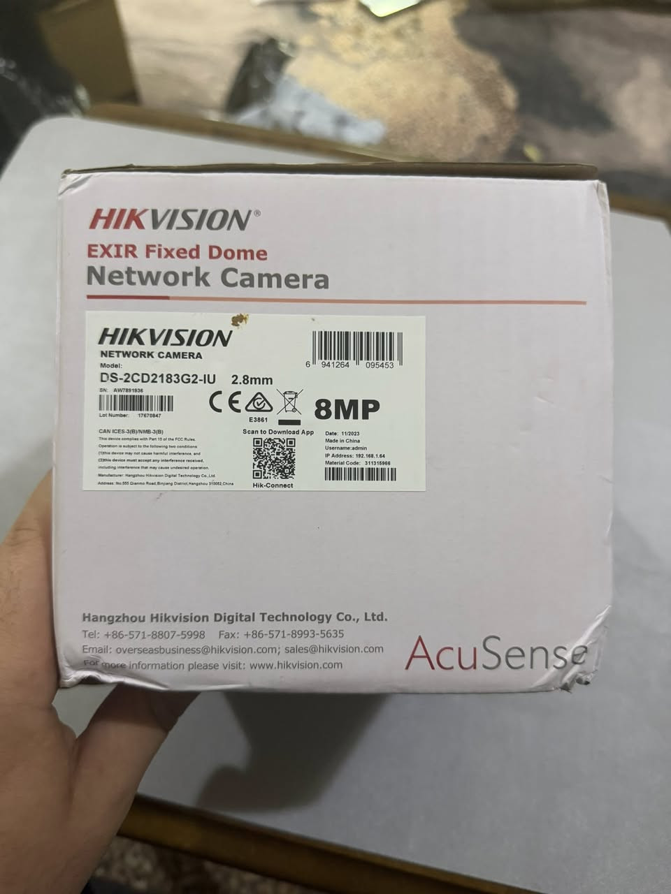 كامرة هاك فجن جديدة لوك كبس امزون اصلي مواصفات موضحة بل صور 8MP  انطوني سعر بيه


**إذا كنت صاحب هذا الإعلان وتريد حذفه لأي سبب، رجاءا أرسل رسالة إلى الدعم الفني**