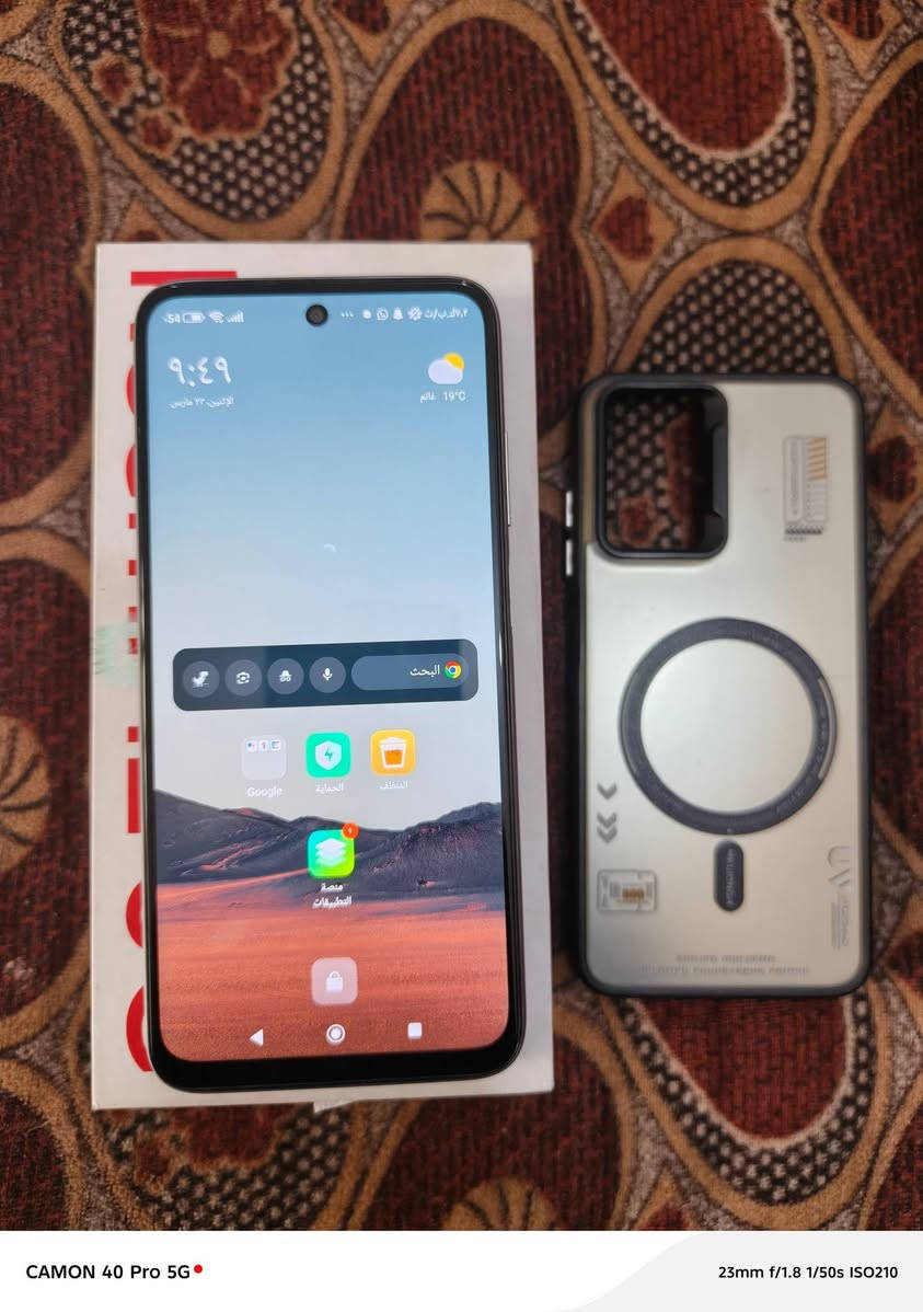 سلام عليكم
ريدمي نوت 11  4g

جهاز اخو جديد لوك كامل ملحقات بلاد

سماعات ستريو 

شاشه 90 هرتز 

ذاكره 128 عشوائي 6

بطاريته 5000 يعني الشحن انساا مع شاحنته ال ألصليه ويا 
مكاني حي ميسان 
سعر 130 الف مجال


**إذا كنت صاحب هذا الإعلان وتريد حذفه لأي سبب، رجاءا أرسل رسالة إلى الدعم الفني**