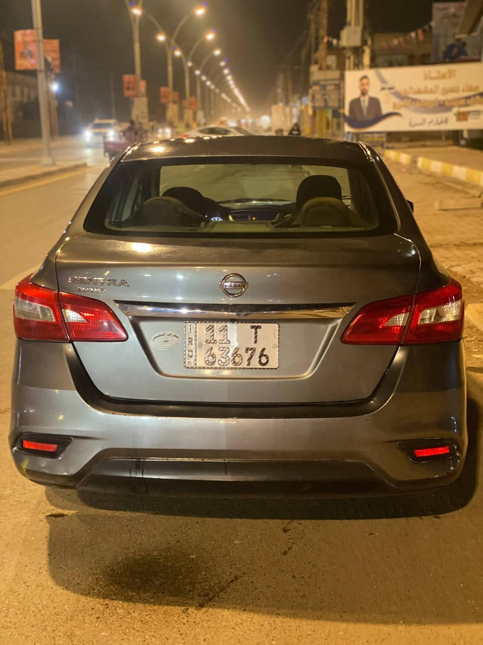 سلام عليكم نيسان سنترا موديل ١٦ وارد أمريكي حادثها جاملغين امامي وبنيد ومبدلات نفس اللون السياره حلوه وكاعده رقم بغداد الجديد السعر ٩٠ وبيها مجال شي بسيط الاتصال ***********
