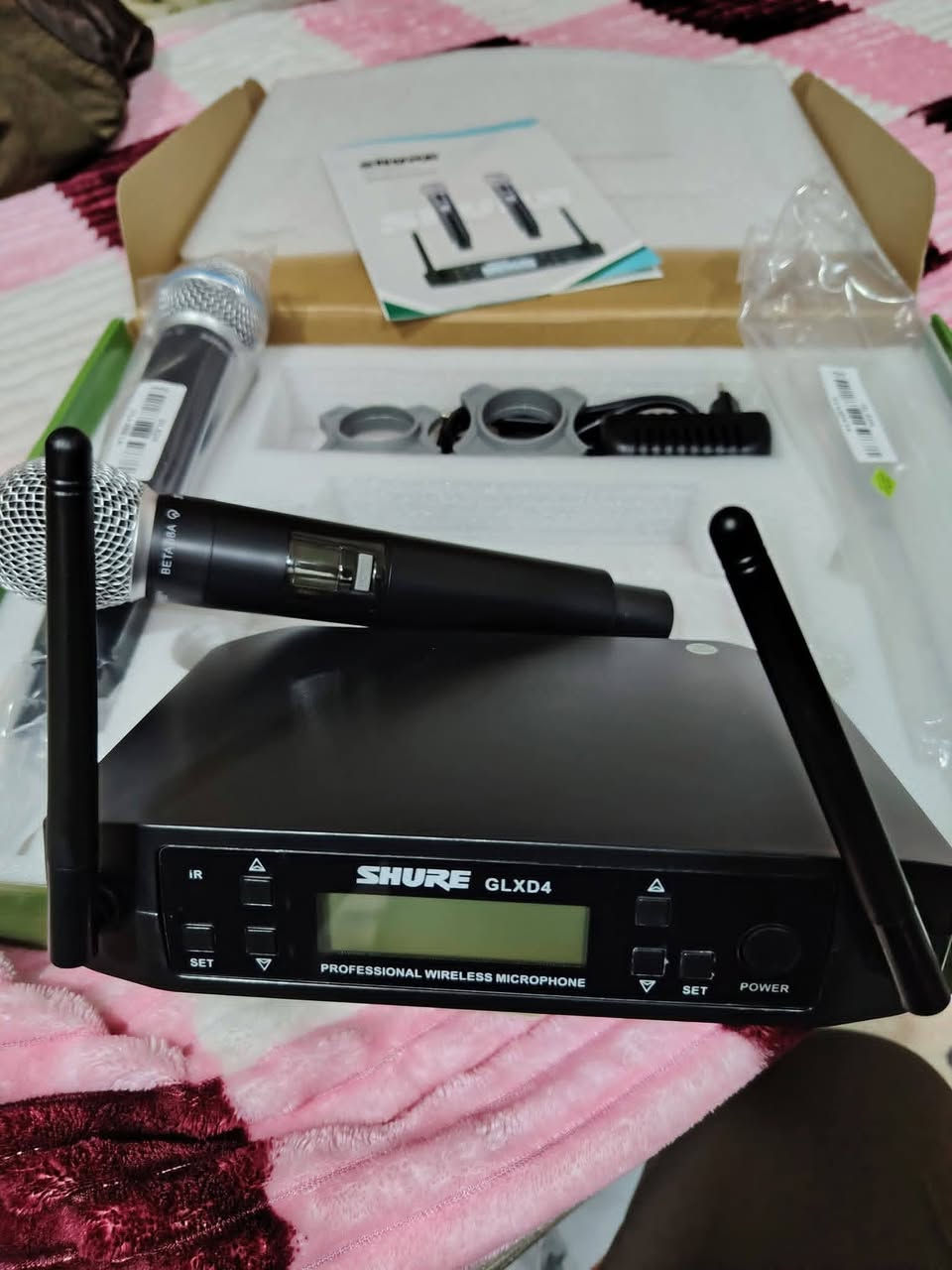 مايكات بهذا الشكل مع الجهاز
الي يخدمنه يتواصل ومتوفر توصيل


**إذا كنت صاحب هذا الإعلان وتريد حذفه لأي سبب، رجاءا أرسل رسالة إلى الدعم الفني**