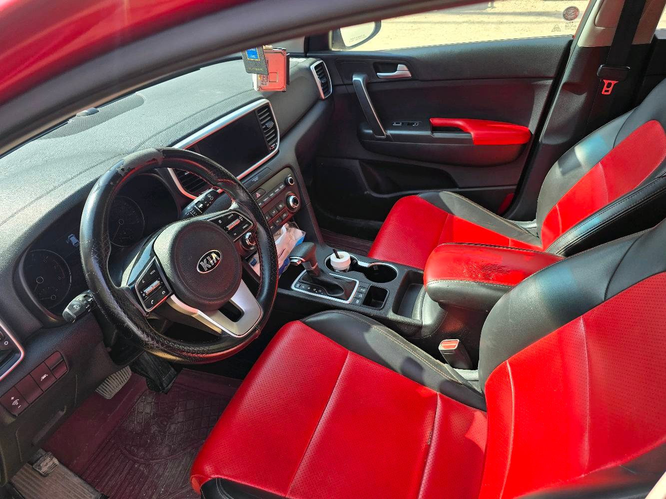 سبورتج أمريكي موديل 21 حادث بنيد فقط سطحي  بدون ايرباك رقم كربلاء انكليزي 