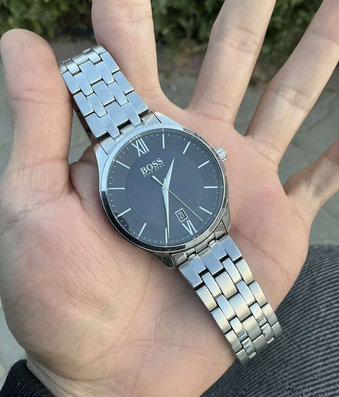 السلام عليكم ساعة BOSS اصلي
نظيفة جدا
بلادية بالكامل
نافذة للتاريخ
ستانلس ستيل
قطر 40 42
سير ودكمة معلم
85 الف


**إذا كنت صاحب هذا الإعلان وتريد حذفه لأي سبب، رجاءا أرسل رسالة إلى الدعم الفني**