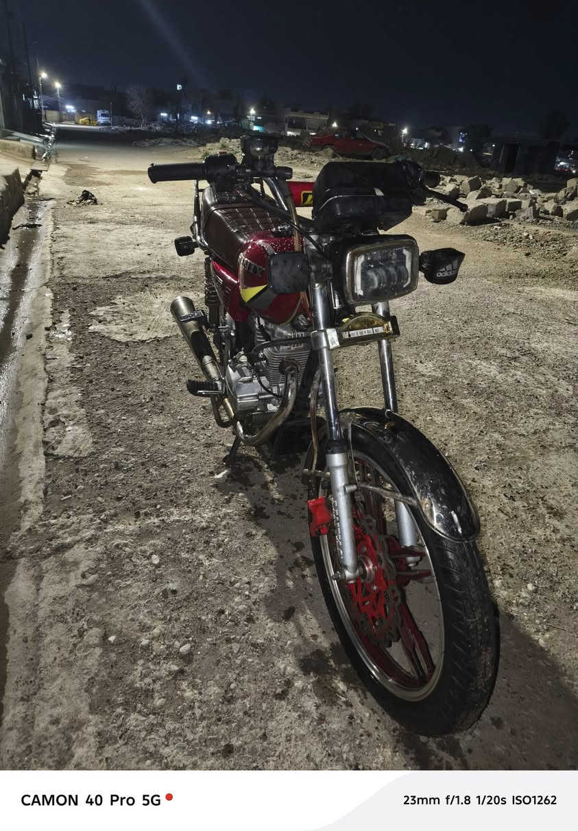 السلامُ عليكم.
ماطور سيڤان موديل 2023 للبيع 
ماطور نشط تحريكتو نار مكينة شرط ما مفتوحة السعر 450وبي مجال ***********/  متواجد بالخاص هم
