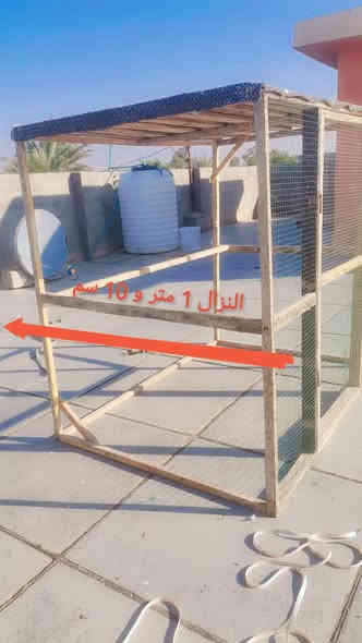 شباب  برج شغل ايدي فول مرتب وجبير قياساته كدامك 
يلزم طيور خير من الله 
(( الخشب فول قوي كلشي موضح كدامك)) 
سعر 30 وبي مجال للطيبين هذا رقمي  ***********
