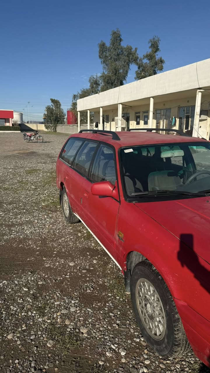 مازدا ستيشن 626
محرك وكير شرط ✅
12 بخ 
رقم جديد دولي باسمي شرط التحويل✅
بخيتها على مود الهزه بس بدون معجون ✅
سياره نضيفه وكاعده وبلعافيه عل ياخذه
رقم التلفون ***********
***********
الارقام ثنينهم بيهم واتس
