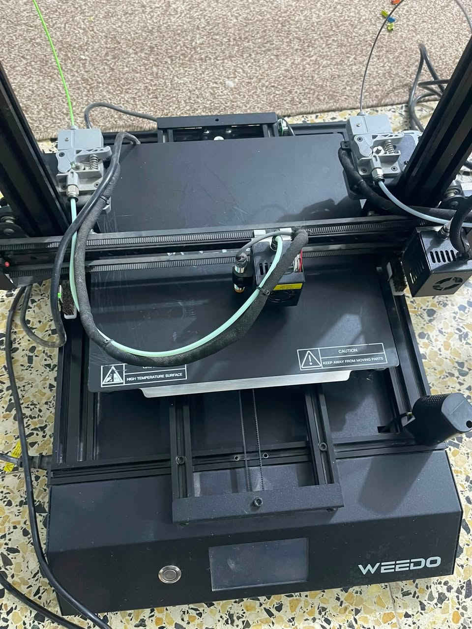 طابعة weedo dual color
جديدة مستخدمة لمرة او مرتين 
تطبع بلونين وتحتوي على كامرة 
السعر ٤٠٠ الف 
المكان في الكوت 
واتساب ***********
