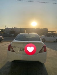 نيسان صني موديل 25 رقم أربيل   بيه بس جاملغ بدل صارت بي ضربه خفيفه وتب...
