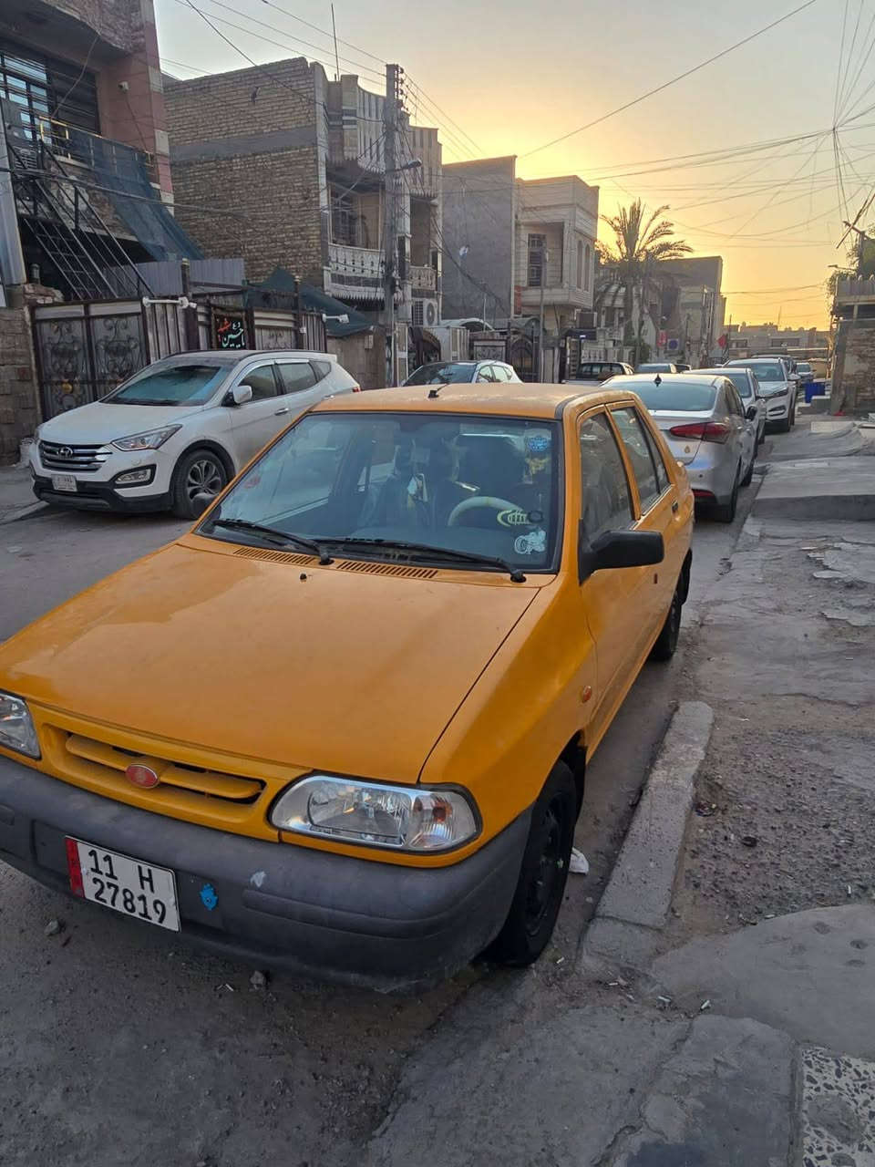 السلام عليكم 
سايبا 
موديل 24
رقم بغداد انكليزي هيئة غرامات مصفره 
منضومه غاز سياره خير من الله جاهزه 
ب 66 وبيها مجال مكاني شعب حي اور 
***********
