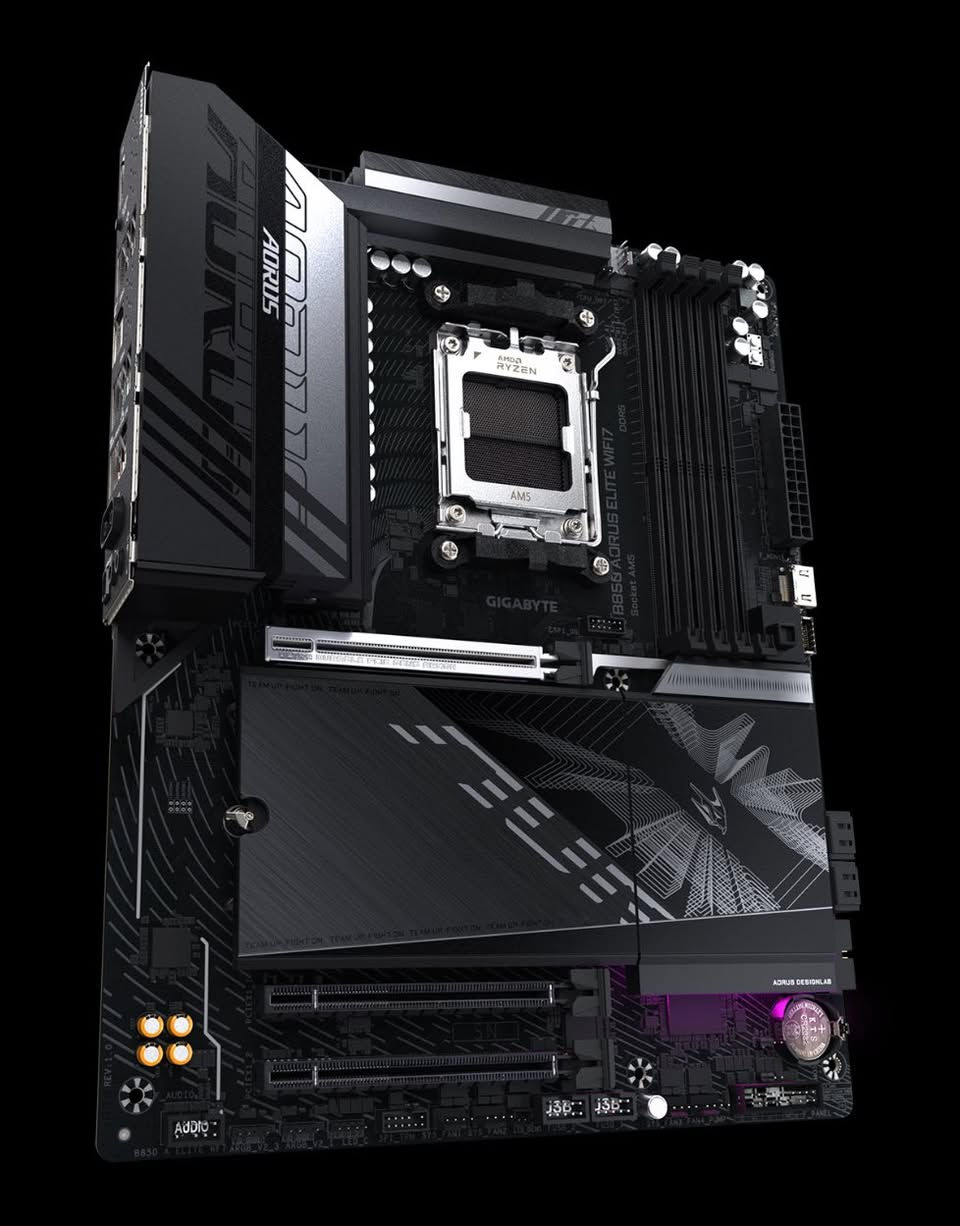 GIGABYTE B850 AORUS Elite WIFI7 AMD AM5 ATX Motherboard
جديد وغير مستخدم
يدعم أقوى المعالجات مثل Ryzen 9 9950
يدعم رامات DDR5
يدعم واي فاي 7 وبلوتوث فائق السرعة
ستجد المزيد من دعمات
سعرە 250000


**إذا كنت صاحب هذا الإعلان وتريد حذفه لأي سبب، رجاءا أرسل رسالة إلى الدعم الفني**