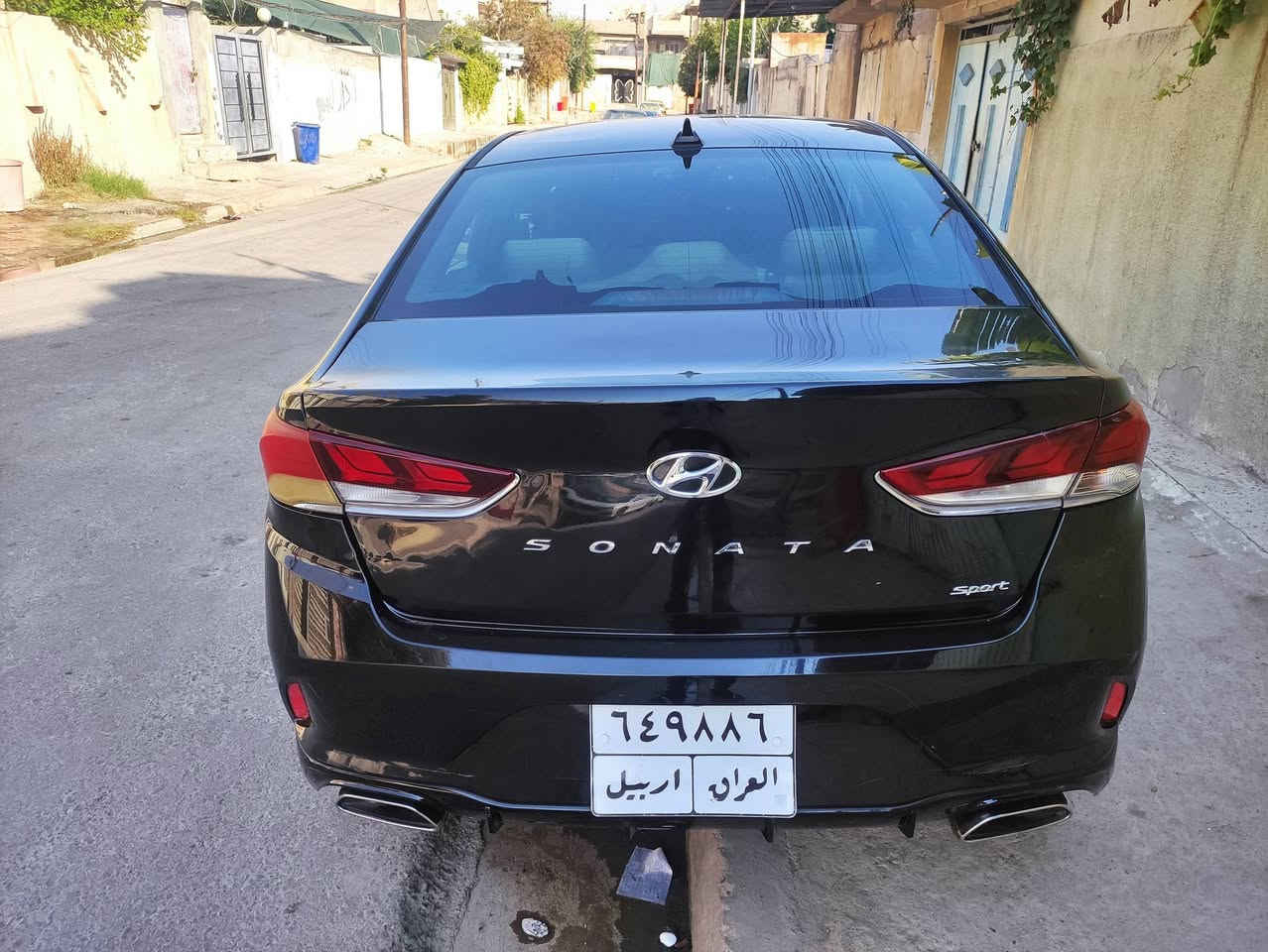 سوناتا سبورت 2018 
امريكي اسود
GDI 2400
السيارة بإسمي
ماشية 50 الف ميل بس 
رقم أربيل 
موجودة بالموصل 

مواصفات:
كير عادي + اوتوماتيك 
بصمة
ابواب الأمامية بصمة
فتحة سلايت
تدفئة كشنات امامية
مقاعد جلد بالكامل 
دمام سماعات 9
جنطة ذكيه تفتح عند الاقتراب
جنطة بصمة
رادارات
شاشة كبير
ستيرن رياضي + تحكمات بالشاشة 
كار بلي
شفتات استيرن
٣ انظمة قيادة:
اقتصادي 
عادي 
رياضي (سبورت) 

الهزة منتهية

السعر : 135$ ومحال بسيط
الحادث مرفق 

للتواصل : ***********
