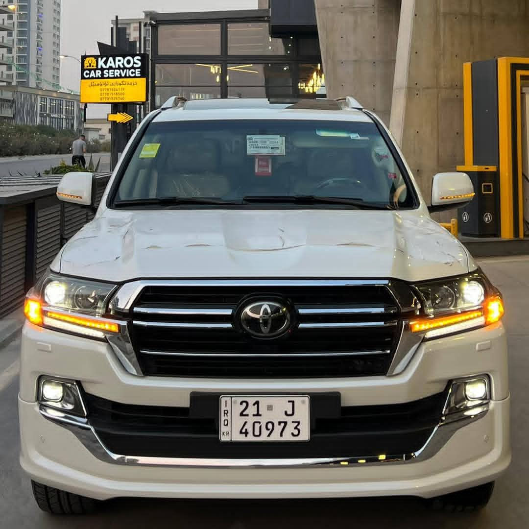 فكسارة VXR موديل 2018
ماشية 86 الف كيلومتر
سياره اخت زيرو بل باکیت
‎تويتا لاندكروز موديل 2018 مواصفات 
‎سياره زيرو شريكه جیهان فول موصفات
‎سياره مكفول كفاله عامه من كلشي
‎حتا دعاميات شرت 
‎بدون صبغ + بدون بارد + بدون شخوط
‎بدون تكحيل + بدون رصعه _ رمل مابيها

‎محرك كير بشرط مامفتوح
‎سنويه كلشي جديد مدفوع 2028

‎فول فول المواصفات  
‎بصمه + تشغیل عن بعد + الانزلاق +كشن جلد + كاميرا
‎  شاشات ايباد بيلادي + 3 شاشات
‎ثلاجه + زينون+ گيج ليزر +الفتحه 
‎+هواء مزدوج + نيظام ايكو سبورت +
‎کشنات ٢ كهرباء _ ٣ دگم 

‎نفسي اليوم / تحويل وكاله حاظر
‎مكان السيارة سليمانية 
للاستفسار ***********

متوزي على بيعة  حيل سعر مناسب
