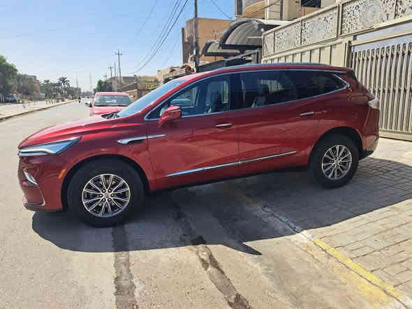 فخر الصناعة الامريكية 

بيوك انكليف بريميوم موديل 2024

ماشية 34الف  كيلو

لون احمر

محرك 6سلندر 3600 VVT

كير دكم 9نمر 

بصمة تشغيل + ابواب 

مقاعد جلد + تدفئه وتبريد + كهرباء+ مساج

شحن واير لس 

داتو شو عرض بالجامة الامامية 

خزن ميموري 

شفتات بالمقود 

تحكمات جميع الجهات 

5كامرات 

رادارات جميع الجهات 

تركن ذاتي

حساس امامي 

لايت زنون عالي ناصي + لد نهاري ليلي 

مري شفط 

تشغيل عن بعد 

اشارة ترحيب 

صندوك كهرباء 

مقاعد منفصلة 

تبريد 3قطع 

فور ويل 4×4 

وبعد بية هواي مواصفات 

السيارة اقتصادية بالوقود 

تبريد ماشاء الله تمشي توكف ميفصل وثلج 

السيارة وارد امريكي 

حادثة موضح بالصور تبديل بابين يمين وصبغهم  

رقم بغداد 

السيارة شركة GMC

مكينة والكير والحدادية والكهربائيات مال ترافلس 

السعر 275ورقة وبية مجال حق الجية 

بيع فقط 

مكاني بغداد للاستفسار اكثر ***********
