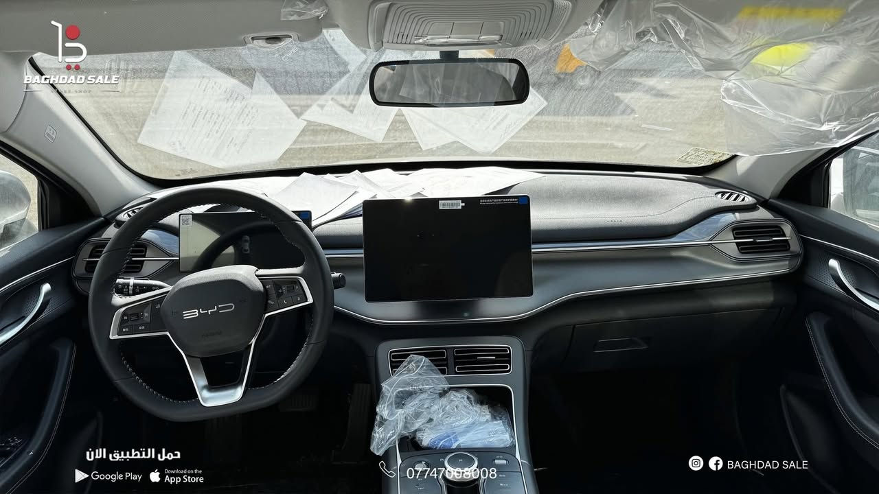 بي واي دي ديستروير 2025
🌍 المدينة –  بغداد – الكريعات 
بسعر 🔥🔥🔥18600مليون صافي

•   🛣️  المسافة المقطوعة    - زيروووو  
---------------------------------------------------

BYD Destroyer 2025 –   
لون رصاصي 
📆 الموديل: 2025
🎨 اللون: رصاصي
🔧 المحرك: 1.5 لتر – 4 سلندر
📏 الممشى: زيرو
🌍 الوارد: صيني
🛠️ الضرر: كفالة
🛞 الجنوط: 18 إنج

⚙️ المواصفات الفنية:
• ناقل حركة أوتوماتيك
• نظام هايبرد اقتصادي (DM-i)
• دفع أمامي FWD
• وضعيات قيادة متعددة

• مقاعد جلد مريحة
• تحكم مقود جهتين
• شاشة لمس كبيرة دوّارة
• تكييف أوتوماتيك ثنائي
• Apple CarPlay / Android Auto
• بلوتوث + USB
• نظام صوتي عالي الجودة
• شاحن وايرلس
• كاميرا خلفية
• حساسات أمامية وخلفية
• نظام مانع الانزلاق والثبات
• وسائد هوائية متعددة
• لايتات LED أمامية وخلفية
• مرايا كهرباء مع إشارات
• تصميم رياضي عصري

للاستفسار 
***********
