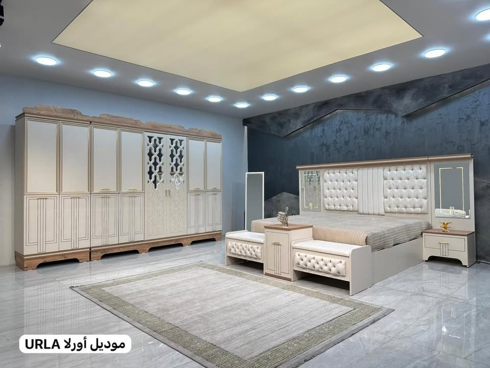 موديل اورلا نفرين ابيض و جوزي  

9 قطع اصلي 
⚫️كنتور 365  سم ارتفاع 235 سم  وداخل كنتور 55سم  
🔴ميز تواليت نفس الصورة قياس عرض 140 سم وارتفاع 185 سم 
⚫️كومدي عدد 2 قياس 📏 عرض 60 وطول 45 سم انار لد اناره لد بالمرايه دبل جرار 
🔴سرير نفرين180سم*200سم  …سرير مخزن دبل هايدروليك 
⚫️درور مجرات
🔴مرايه قيافه 
⚫️طابوريه
🔴شازلون و باب وسط 

للحجز و الاستفسار المراسلة دايركت
  برغي حديد ظهر بلوك 
تركي 100‎%‎🇹🇷 مصنع 🏭 دافنس الاصلي 

#غرف #اثاث #غرف_نوم #غرف_تركية #اثاث_منزلي


**إذا كنت صاحب هذا الإعلان وتريد حذفه لأي سبب، رجاءا أرسل رسالة إلى الدعم الفني**