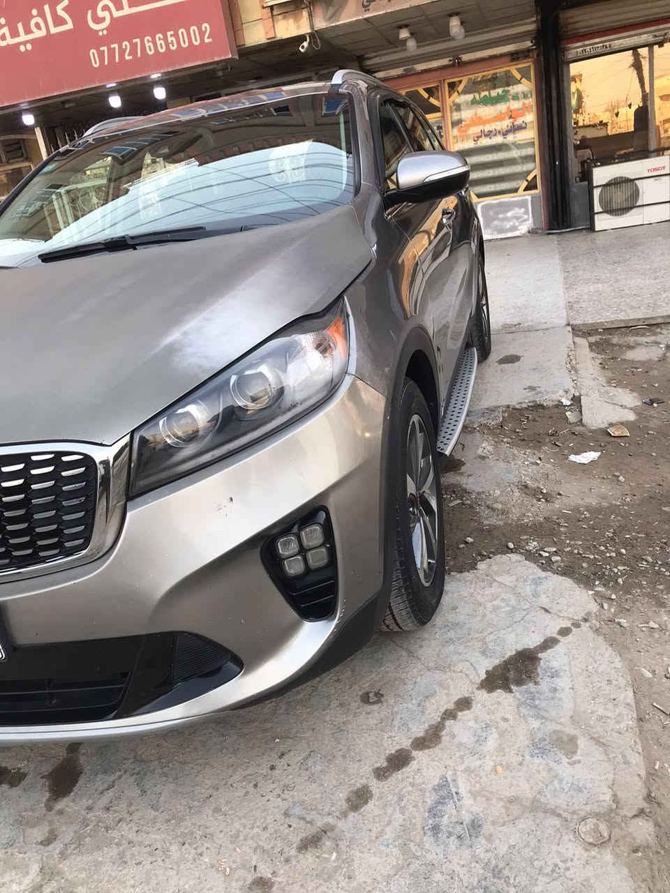 سياره كيا سورنتو مواصفات كامله ٣قطع تبريد تدفئه رادارات عدد٤ ٦سلندر فورويل كشنات جلد درجه اولى كشنات كهربائيه السعر20000الف دولار موديل ١٩  ***********
