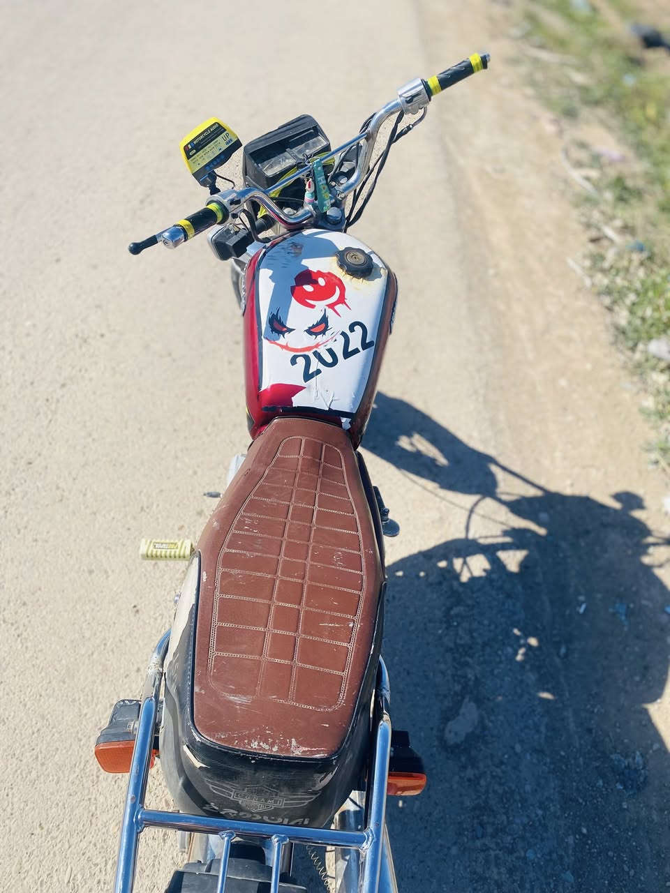 سلام عليكم
للبيع او مراوس نامه برو مديل ٢٢
دراجه جاهزه ماناقصهه كلشي 
فقط الهندر خارط وينزل من السعر 
اورق كارتونيه
لسعر ٤٥٠وبيه مجال
المكان ديالى المفرق
للتصال***********
