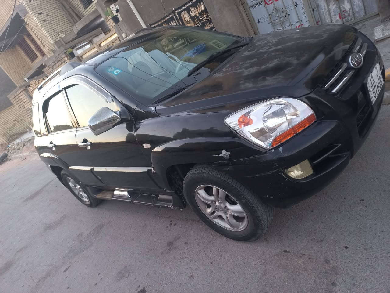 سلام عليكم للبيع سبورتج موديل ٢٠٠٧ خليجي بسمي تحويل مباشر كير مكينه مكفول السياره مجفيه ومصبوغه عام سعرها ٦٩ وبيها مجال قليل مكانها بغداد الرقم ***********
