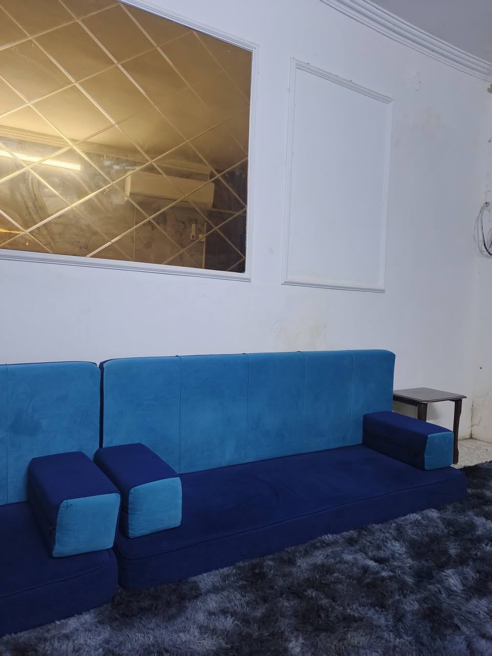 للبيع 
ديوان سبع قطع كل قطعه متر وثمانين وجهين ازرق.. سمائي.. العنوان الكماليه 
اخو الجديد..


**إذا كنت صاحب هذا الإعلان وتريد حذفه لأي سبب، رجاءا أرسل رسالة إلى الدعم الفني**