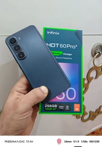 جهاز انفنكس هوت 60 برو بلس مستخدم  مراوس اب ايفون 11 ابرو ماكس أو 12  ...