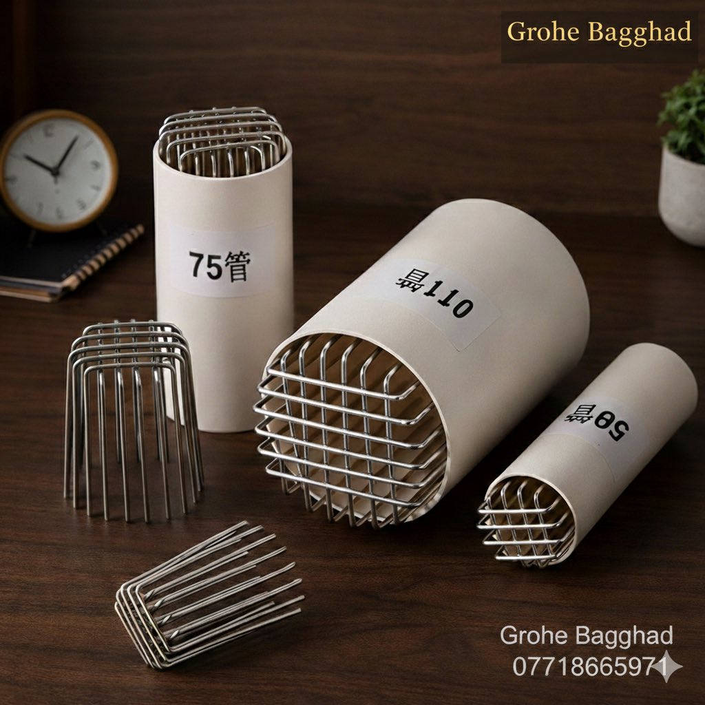 وصل الجديد مشبك العنكبوت 🕷️
ودّع مشاكل انسداد المرازيب وأنابيب الصرف!

✅ يمنع دخول الأوراق والأوساخ والطيور والفئران
✅ ستيل مقاوم للصدأ
✅ تركيب سهل داخل البوري بدون بروز 🚿 تدفّق مياه بلا انسداد، وراحة بال تدوم .

 قياس 2 انج السعر 4،000 دينار 
قياس 3 انج السعر 5،000 دينار
 قياس 4 انج السعر 6،000 دينار

 بغداد ~ العطيفية ~ مقابل محطة الوقود ~ داخل بناية بغداد
 
*********** /***********

خدمة التوصيل متوفرة ✔️
