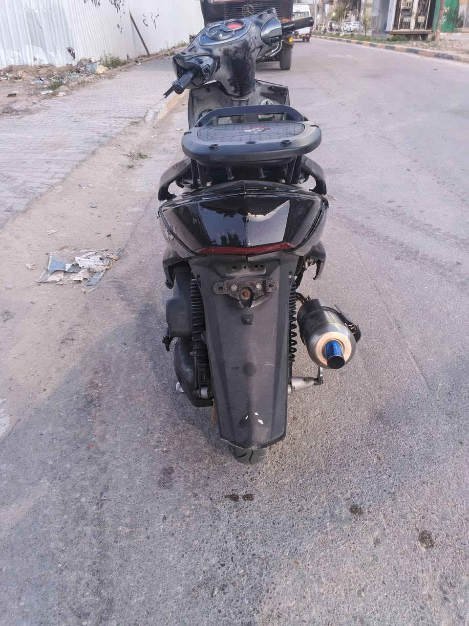 سلام عليكم دراجه سكنس 58 كلجات رياضي اصلي صالصنه بوري عدل جاملغ رياضي  قبف فلاوين رياضي قطره رياضي كلش بيها شغال دراجه خير من الله شلعه معدل لسعر850 وبيها مجال العنوان بغداد الحريه الرقم ‏‪***********‬
