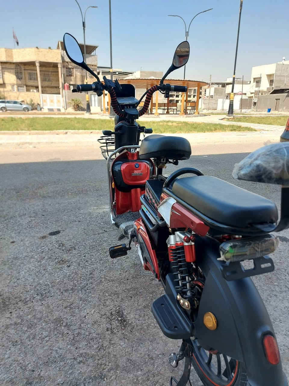 السلام عليكم دراجه شحن للبيع حجم 20 المواصفات فول إشارات رباعيه لايت بك لايت mp3 مريات بطاريات 5 السرعه 99 عاد شفاف بصمتين تشغيل بعد مفتاحين السعر 400 الموقع التنومه حي الصادق قرب المواصفات رقم الهاتف ***********
