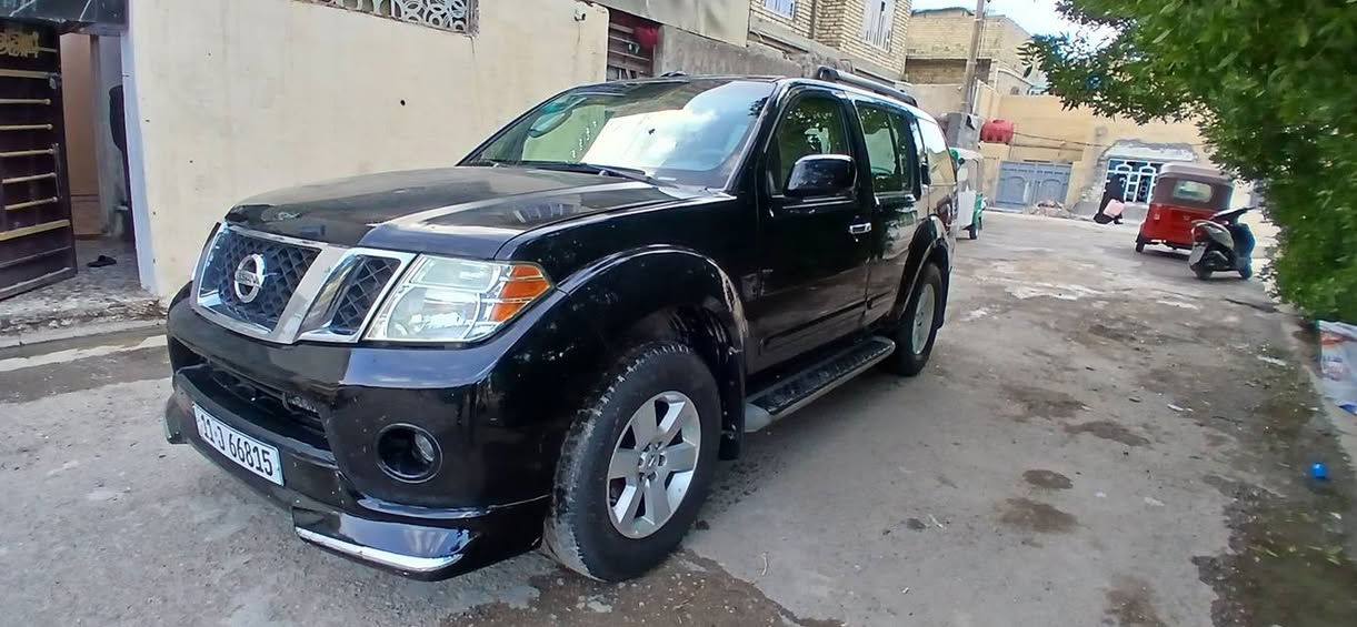 السلام عليكم للبيع نيسان باثفند موديل 2008 لون اسود بدون حادث صبغ 3 قطع سونار موجود لباقي مكفول فول مواصفات دشبول رمادي كير ومكينه مكفولات مكينه 6 سلندر  4000 منضومة غاز تخم تاير جديد صدرجد رقم بغداد انكليزي بسمي  لسعر 90 وبيهه مجال  ***********

