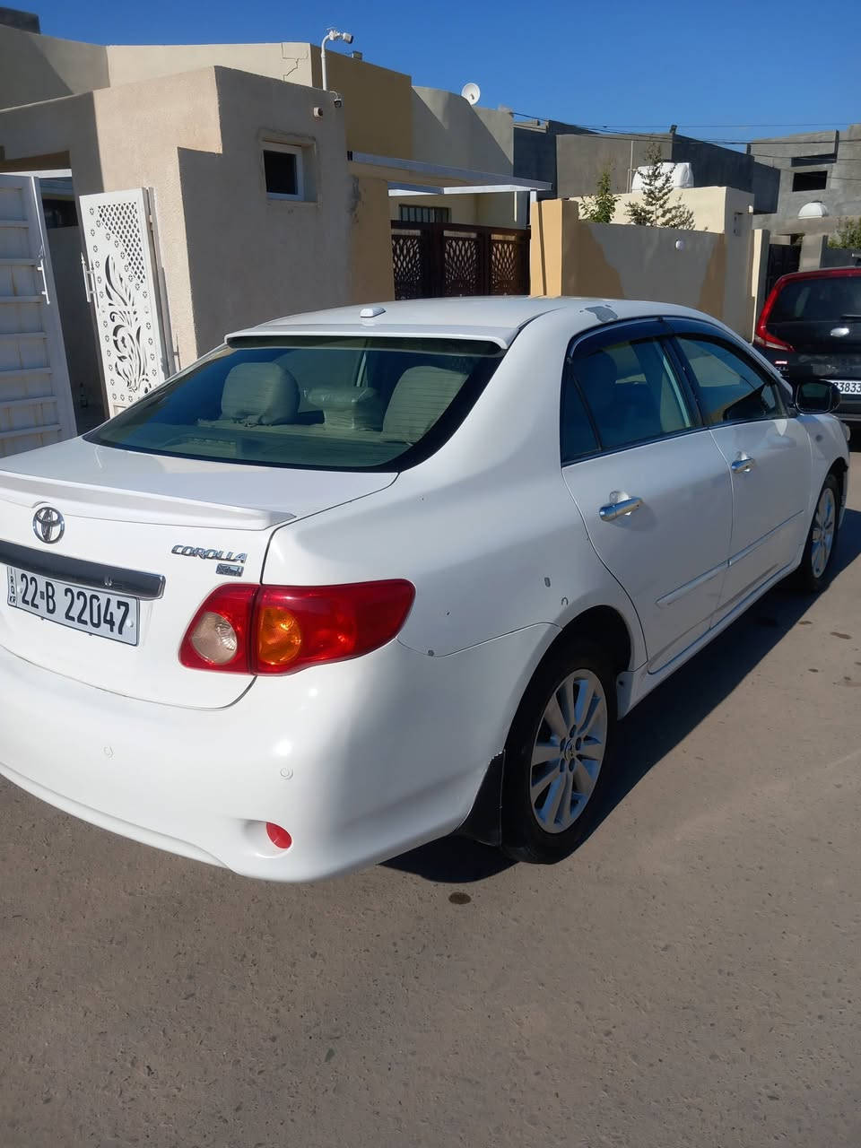 سلام عليكم 
كورلا 2009 خليجي كلين مكفوله منل صبغ والتبديل رقم اربيل دولي بسمي سنويه لل31 هزه جديدة شرط التحويل والغرامات ويل كب تخم تاير جديد صدر جديد منظومة بانزين جديدة كهربائيات كلها شغالة السعر 118 مكاني تكريت ***********
