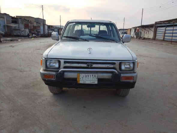 سلام عليكم تيوتا للبيع موديل 92
كير مكينه حداديه شاصي مكفول تخم تاير سياره بلاديه بيه رشات بسيطه  نضيفه السياره كلش ذي قار قضاء الرفاعي سعر 52 
***********
