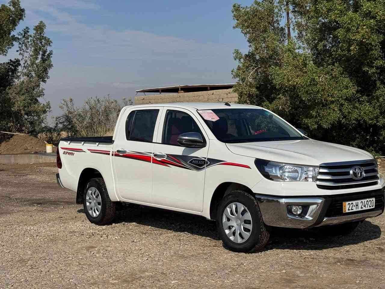 السلام عليكم 
تيوتا هايلوكس 2024 
ساز كير عادي 
مكفوله كفاله عامه  
***********
