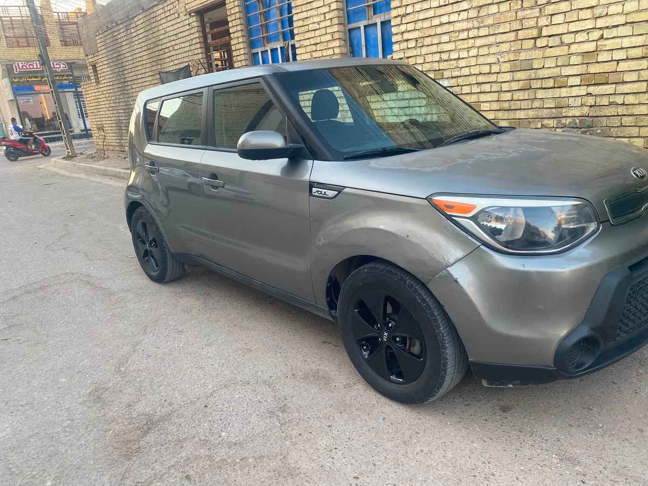 للبيع كيا وارد امريكي موديل 2016 رقم اربيل
باسمي ، محرك 1600 GDi گير At ،بيها طخه
صغيره بالحوض ، و صبغ مسطره الخلفيه فقط
ليبل واحد كل السياره ، سعر 90 ورقة بيها مجال

***********
مكان سياره بغداد
