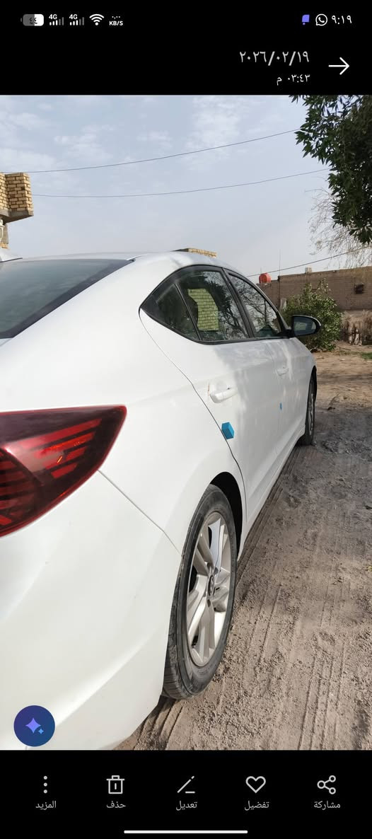 النترا 19 حره بسمي بيها جاملغ مبدل فقط سياره نضيفه كير  at مكانها ناصريه سعرها 130 بيها مجال رقم ***********
