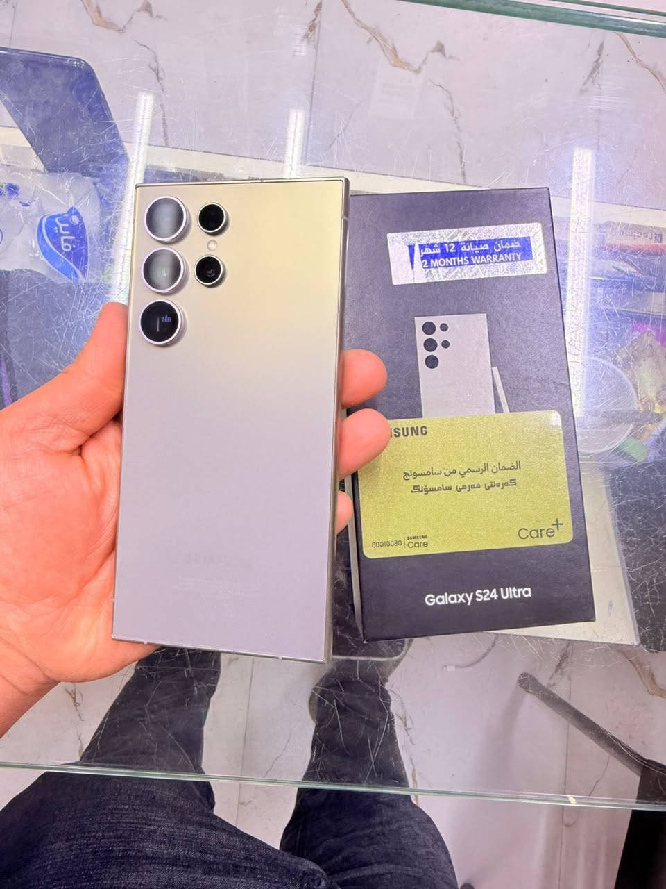 سامسونج اس 24 الترا ذاكرة 512
ابو كارت شاشة ضمان دبل خطين نظافة ١٠٠/١٠٠ وملحقاته كاملة ((( سعره جدا مميز راسلني على الخاص اكتبلي تم يجيك سعره ))) وشعندك للبيع او مرواس او تشتري كلشي نستقبل راسلني عالخاص عنواني النجف 
*********** رقمي هذا للاستفسار
