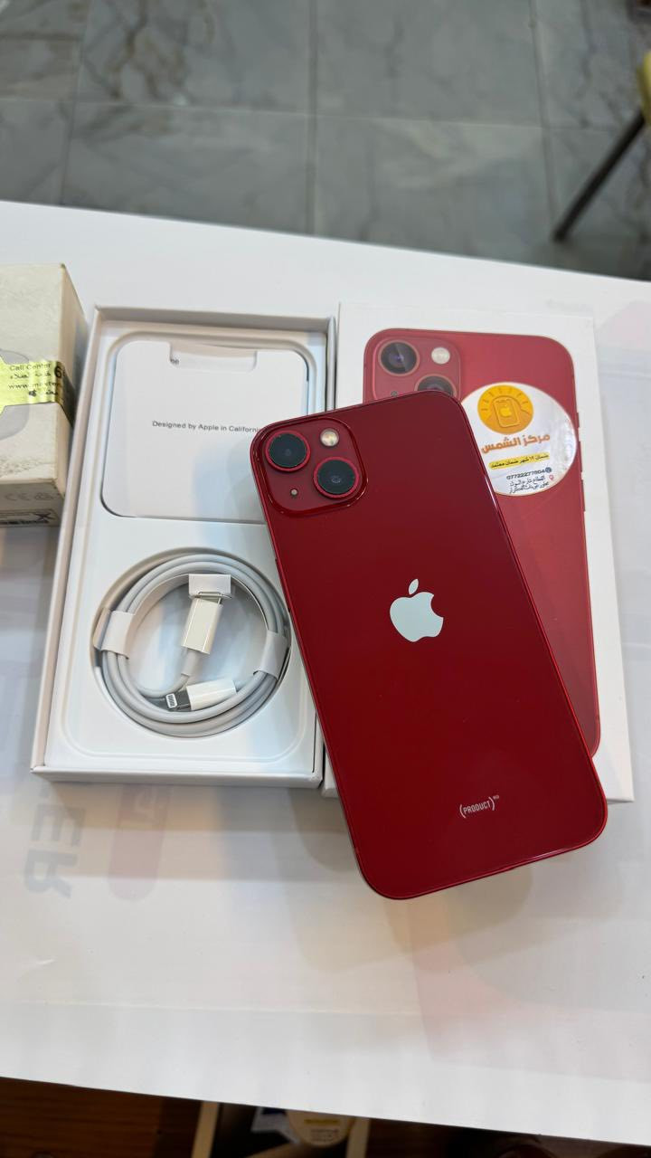 ايفون 13 كامرتين 128 ذاكرة
بطارية 100‎%‎ مبدلة الاصلية
نضافة 100‎%‎
كامل ملحقات الاصلية 
شركة ماستر
السعر خاص ***********
العنوان القطاع شارع السوك مجاور عوينات الكرار 
مركز الشمس
