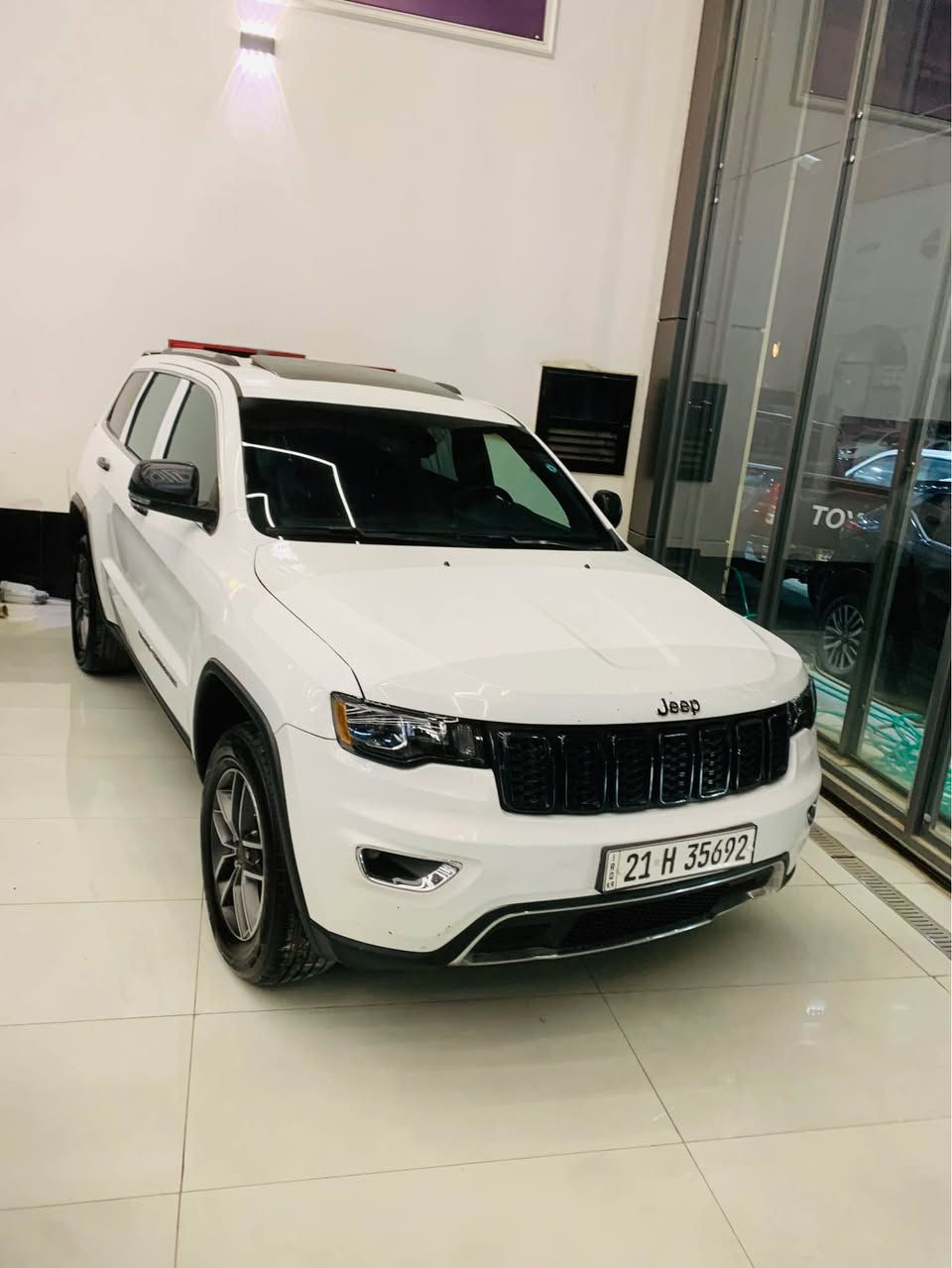 جيب گراند شيرؤكي مؤديل ٢٠٢١فول مواسه فات لمتدت سياره كه هه تا بلي جوانو خاوينه يك دينار مه سروفي تيدانيه هه موو شته كي تازه نوئ كرايته وه ره قه م سه نه وى هه زه سياره كه ٢پارچه سبوغ بي ژورى بي ناو گرتن مشته رى خزمه تت ده كه ين أربيل, العراق


**إذا كنت صاحب هذا الإعلان وتريد حذفه لأي سبب، رجاءا أرسل رسالة إلى الدعم الفني**